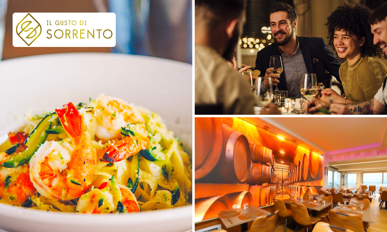 2- of 3-gangen keuzediner of -lunch bij Il Gusto Di Sorrento