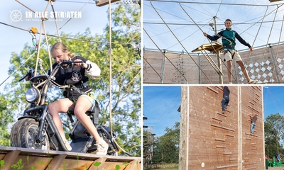 Entree klimpark + zipline + klimwanden (2,5 uur)