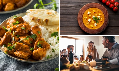 2-, 3- of 4-gangendiner bij Indian Express