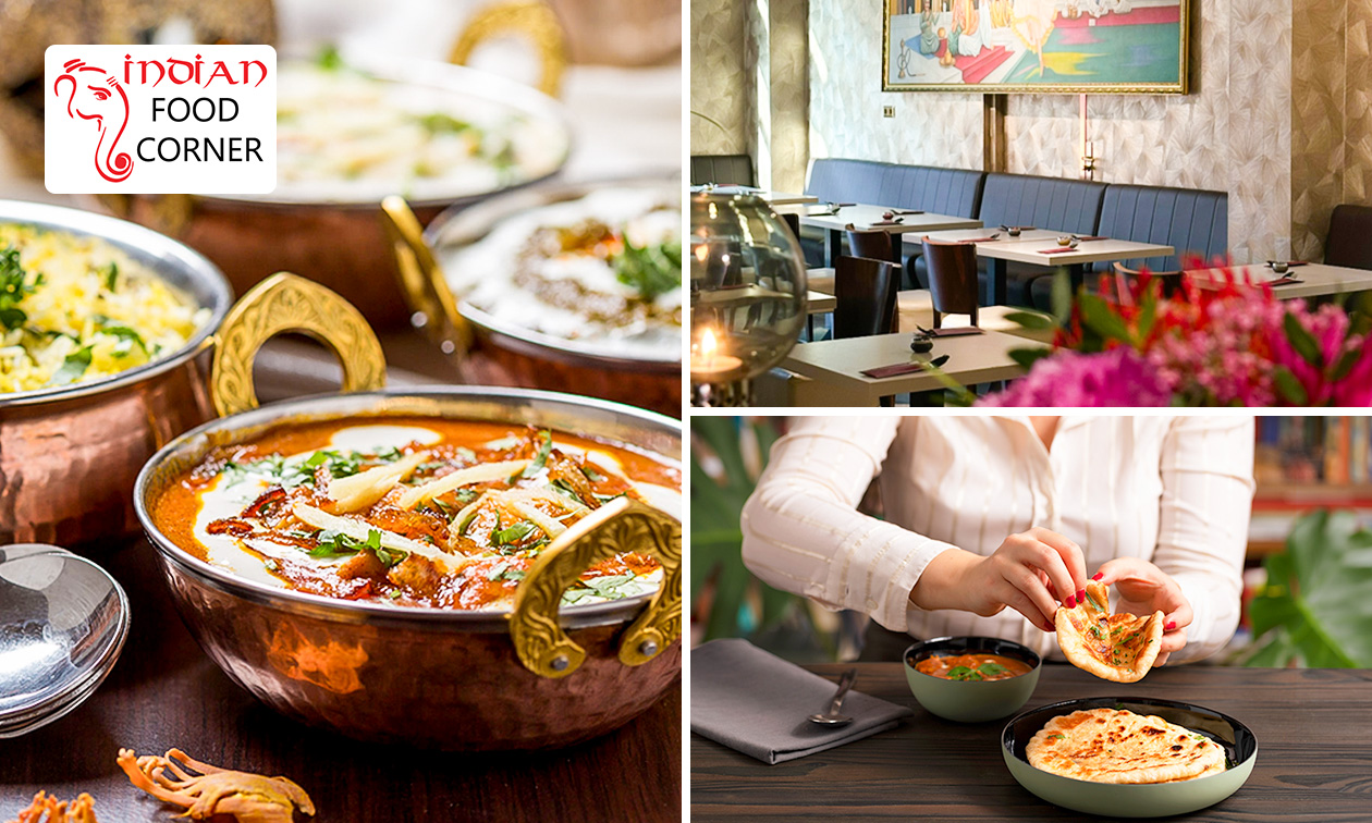 Indiaas 3-gangendiner à la carte + pappadums in Maarssen
