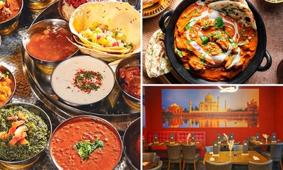 Indiaas 3-gangen tapasdiner bij Indian Taj Mahal Tandoori and Sweets