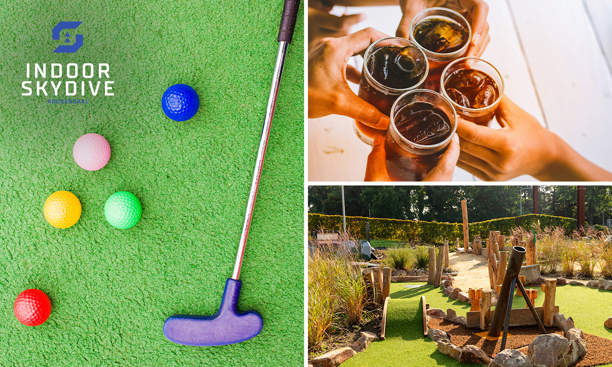 Adventure Golf (15 holes) + drankje