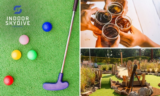 Adventure Golf (15 holes) + drankje