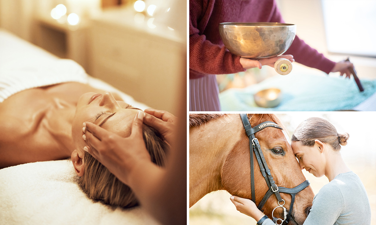 Healing naar keuze + evt. energetische massage of watermassage