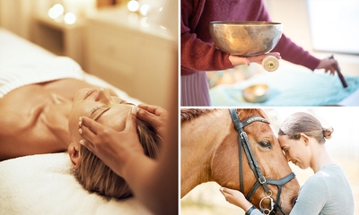 Healing naar keuze + evt. energetische massage of watermassage