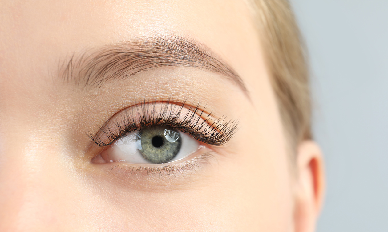 Wimperlifting + wimpers verven