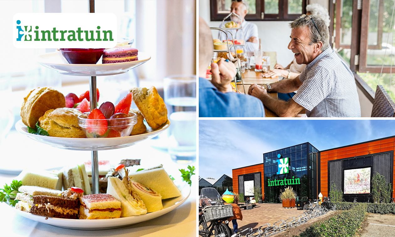 Winterse high tea (2 uur) of 3-gangen keuzediner bij Intratuin Lisse