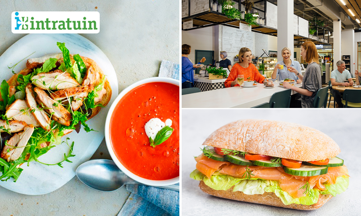2-gangen keuzelunch bij Intratuin Vleuterweide