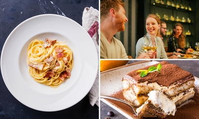 Italiaans 3-gangendiner à la carte in hartje Amstrerdam