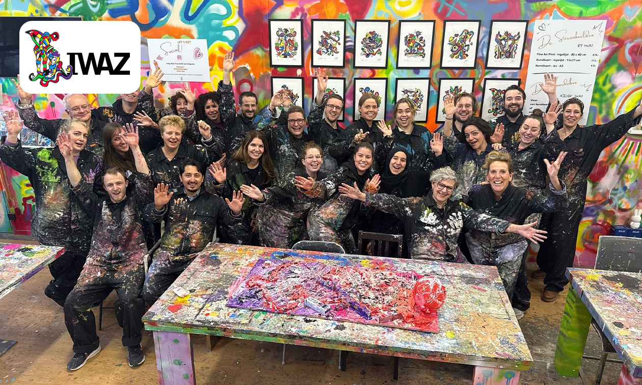 Workshop naar keuze bij Iwaz Art