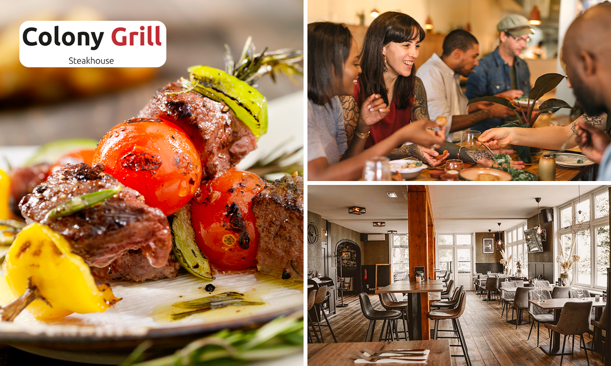 2-gangen keuzelunch bij Jack's Colony Grill