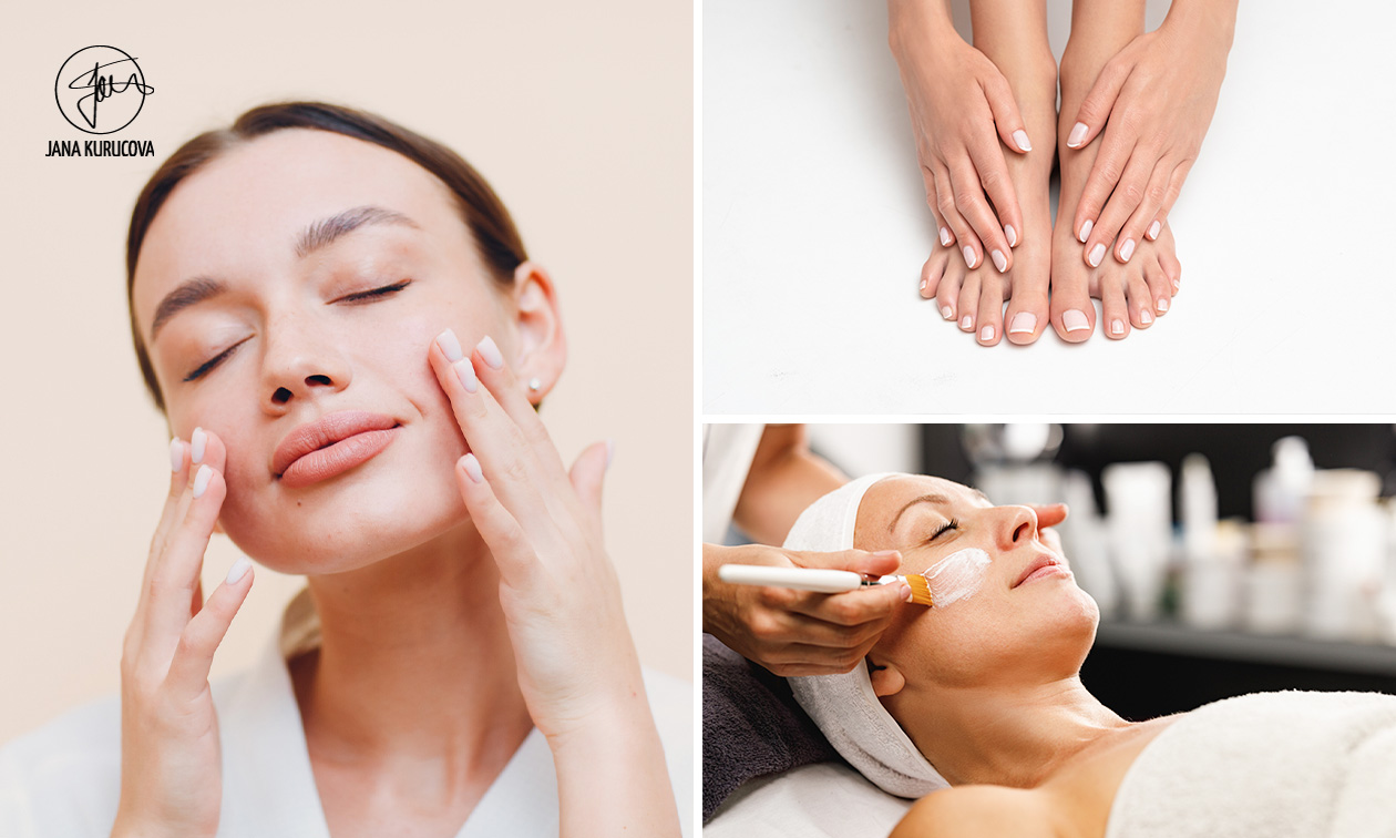 Gelaatsbehandeling naar keuze (60 of 90 min) + manicure- of pedicurebehandeling