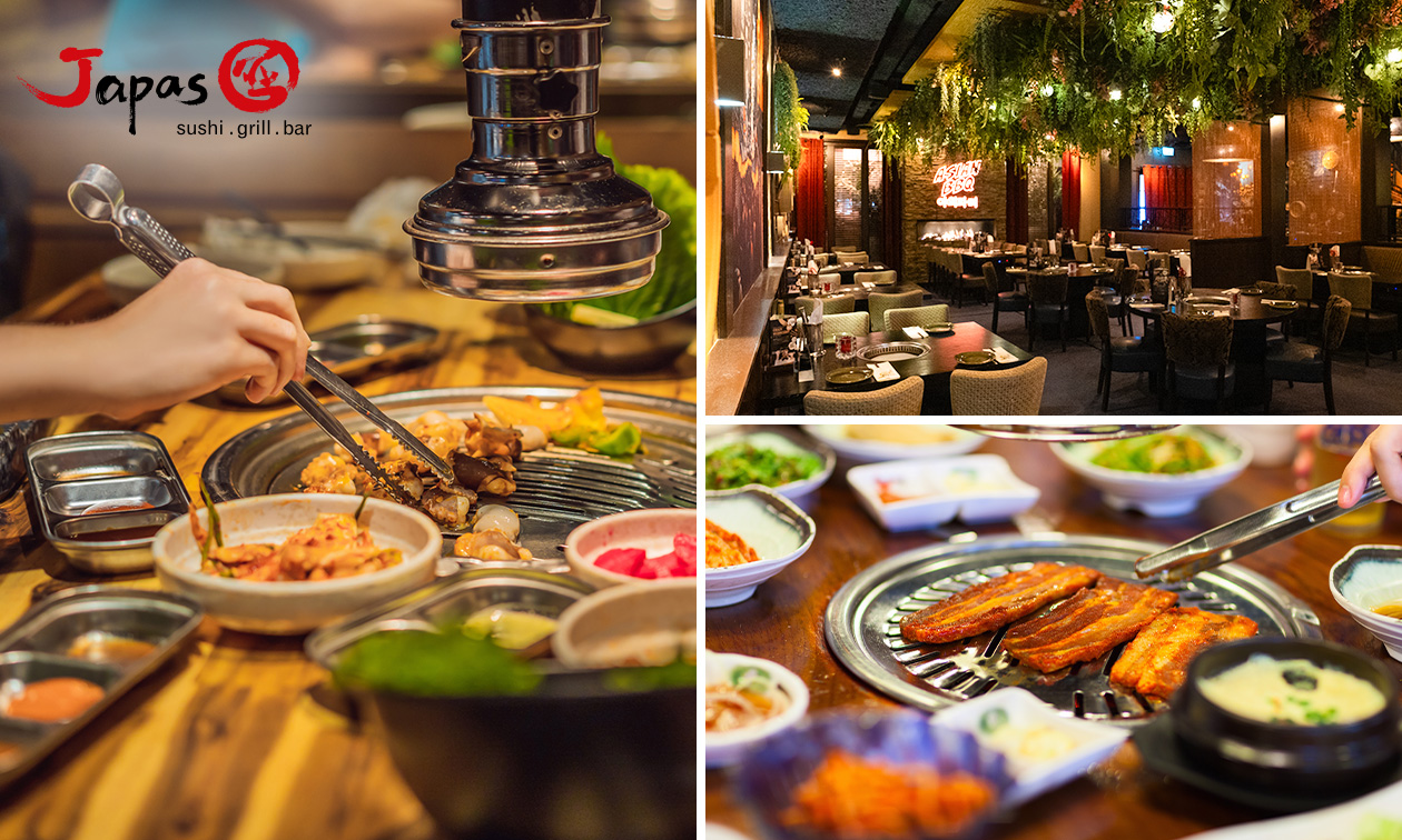 Rondje Korean BBQ (2 rondes van 3 gerechten + dessertbuffet) bij Japas Nijkerk
