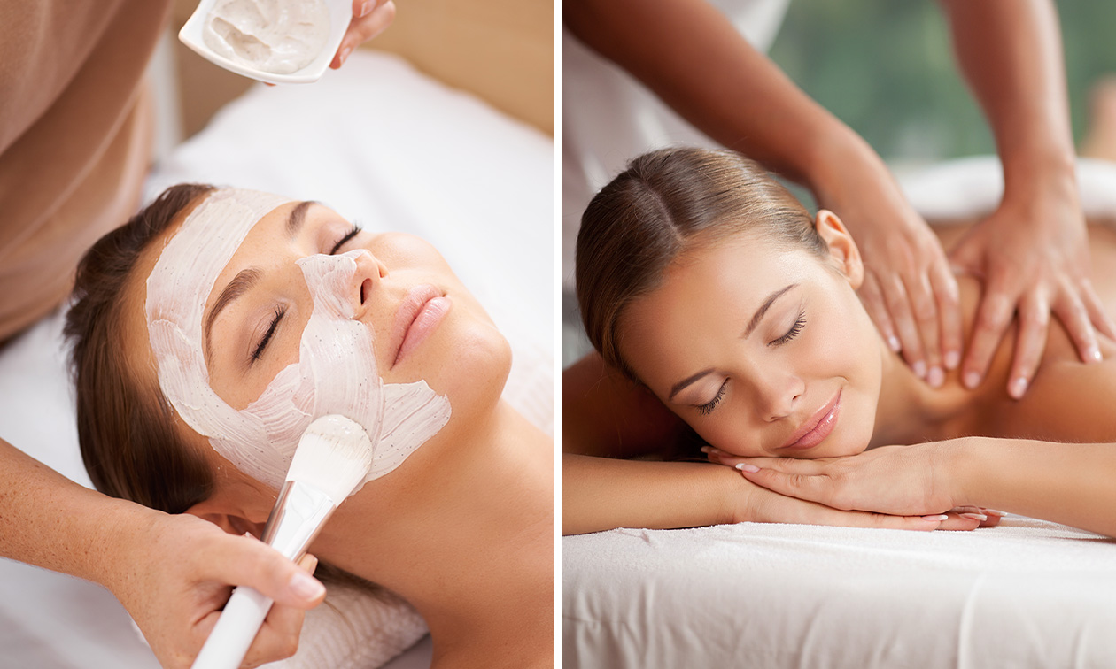 Ontspanningsmassage (60-75 min) of combinatiebehandeling (115 min)