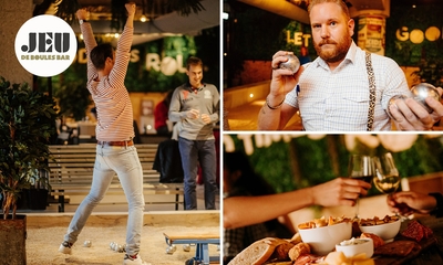 1 uur jeu de boulen (2 tot 6 personen) incl. drankje + evt. hapjes