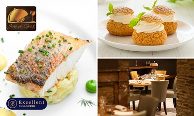 Menu en 3 ou 4 services au choix au coeur des Ardennes