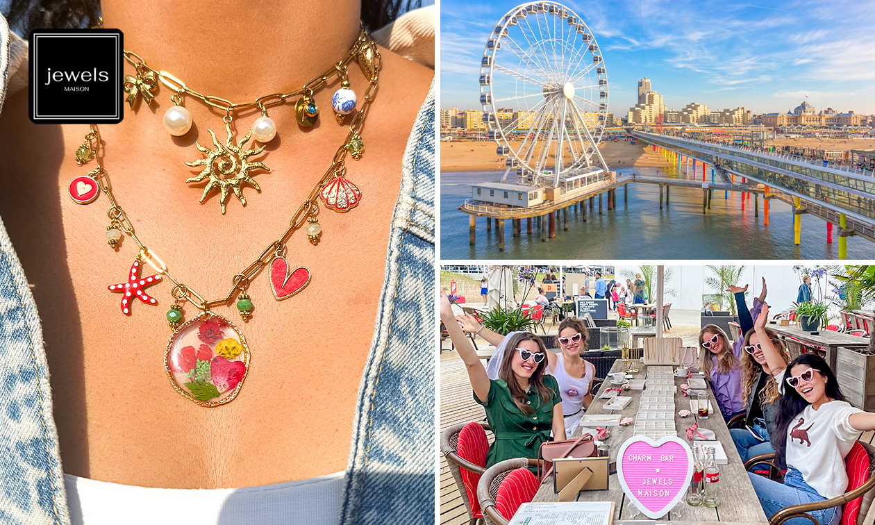 Workshop sieraad maken bij Westfield Mall of the Netherlands, Leiden en Scheveningen + drankje