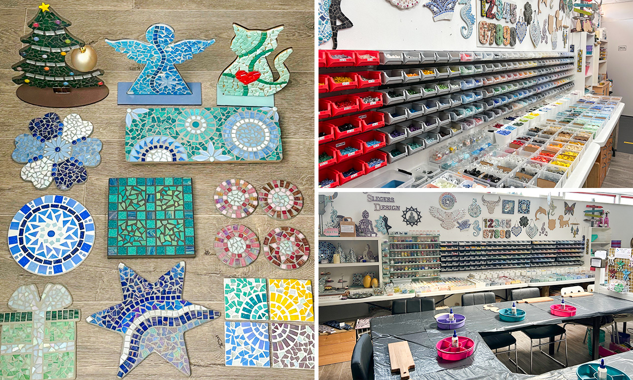 Workshop mozaïek (2 tot 2,5 uur) + koffie/thee + lekkernij