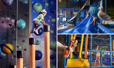 Entree Klimparadijs (50 min) + BALUBA Indoor Speelwereld bij Center Parcs Zandvoort