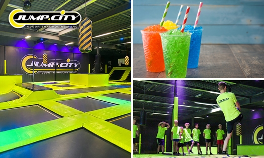 Jumpen (1 uur) of Disco Jump + evt. kleine slush