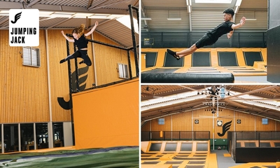 Vrij jumpen (2 uur) evt. incl. chips, gripsokken en 2 muntjes arcadespellen