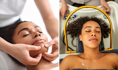 Headspa + kobido-gezichtsmassage (60 min) + evt. gezichtsbehandeling (30 min)