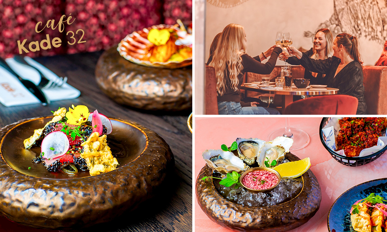 3-gangen shared dining-diner à la carte