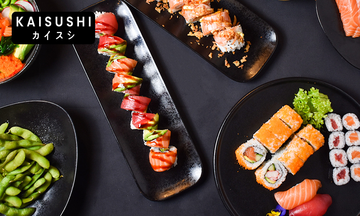 Afhalen: sushibox (28, 44 of 60 stuks) bij KAI Sushi & Bowls
