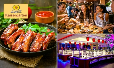 All-You-Can-Eat & Drink (3 uur) + 2 cocktails bij de lunch of het diner