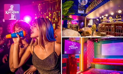 Karaoke en quiz (2 uur) in een privéruimte voor 6 of 8 personen in Brussel