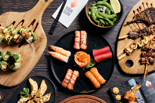 Sushi ad libitum hos Kasai