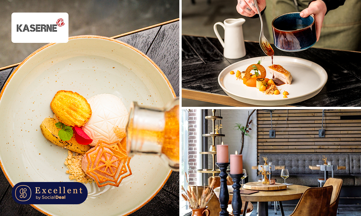 4-gangendiner van de chef + amuse bij KASerne