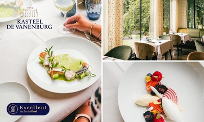 3-gangenlunch van de chef of een 6-gangendiner van de chef bij Kasteel De Vanenburg
