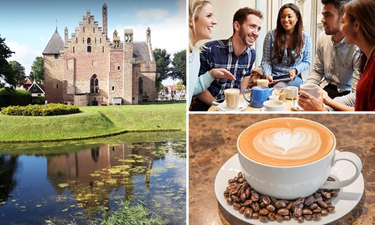 Entree Kasteel Radboud + koffie/thee en lekkers