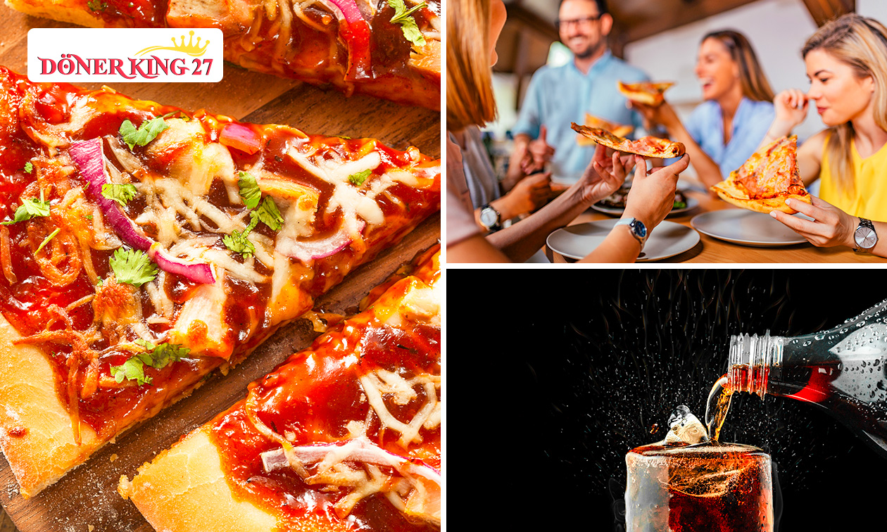 Pizza + drankje naar keuze voor afhaal of dine-in