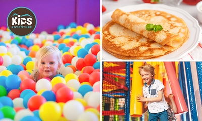 Entree voor Kids Adventure + 2 pannenkoeken