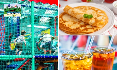 Entree binnenspeeltuin + gerecht + drankje