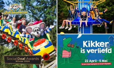 Entree Kikker bij Kinderpretpark Julianatoren