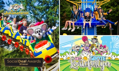 Entree Het Grote Lentefestijn bij Kinderpretpark Julianatoren