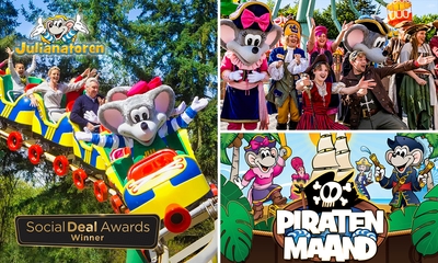 Entree Piratenmaand bij Kinderpretpark Julianatoren