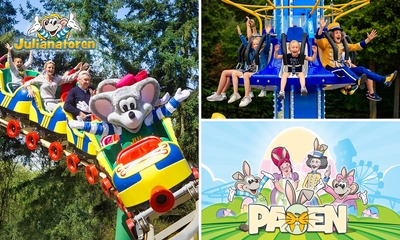 Pasen bij Kinderpretpark Julianatoren