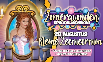Entree De Kleine Zeemeermin op 20 augustus in Kinderpretpark Julianatoren