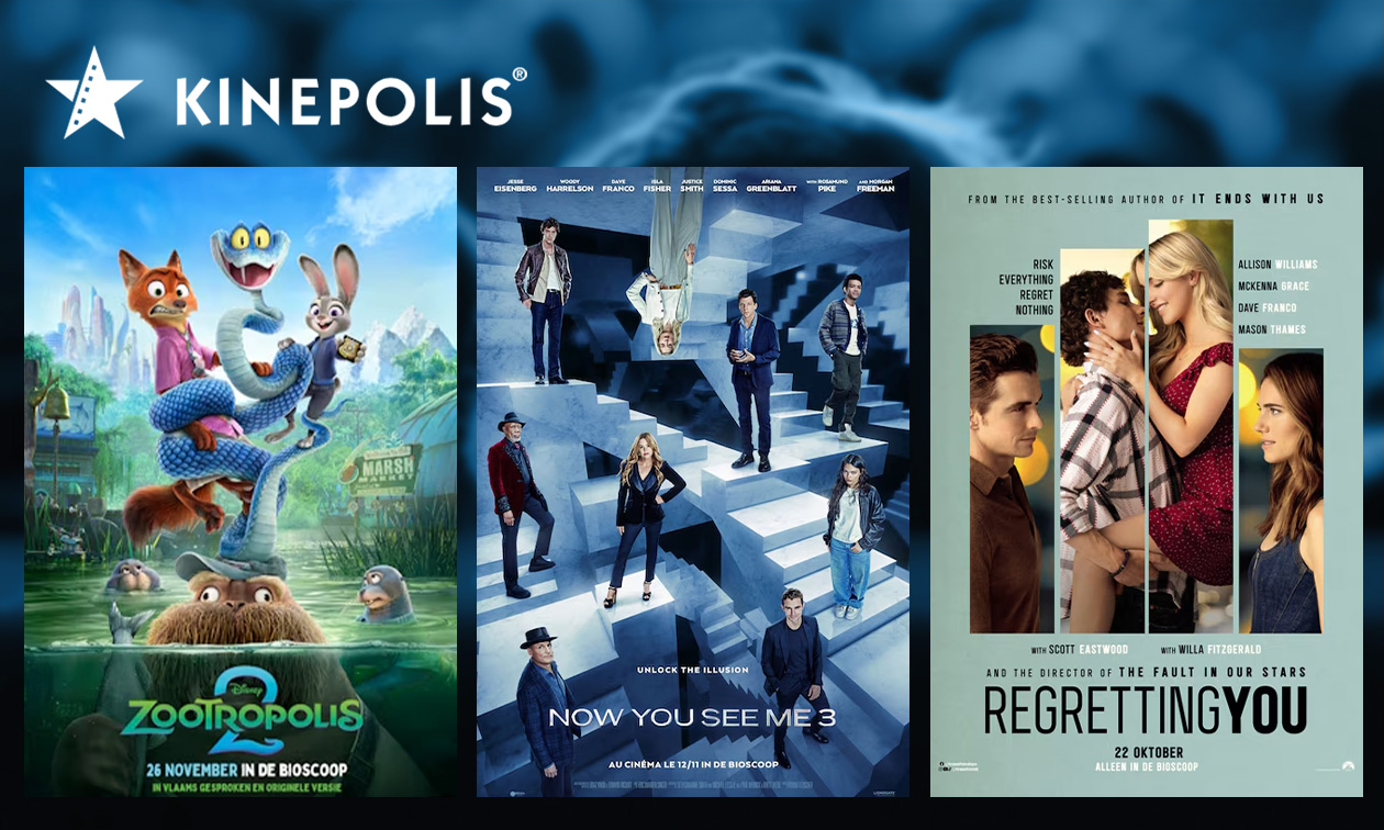 Ticket de cinéma pour Kinepolis