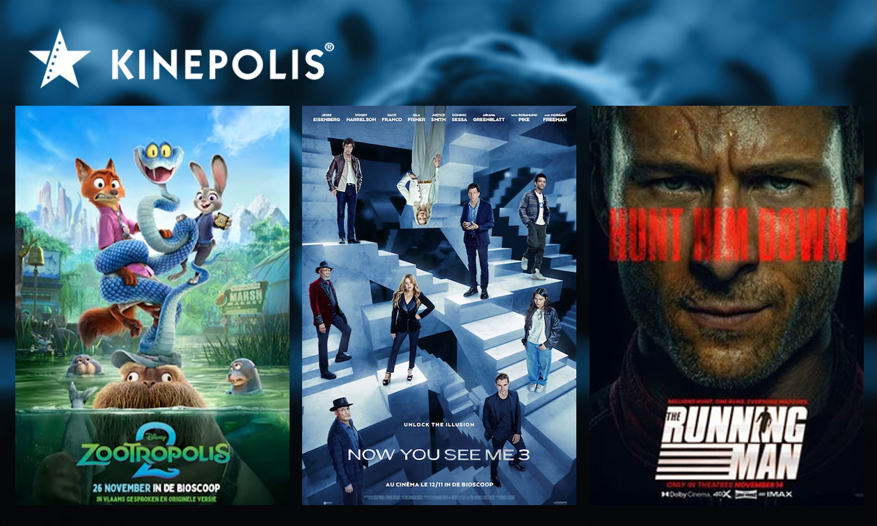 Bioscoopticket voor Kinepolis in België