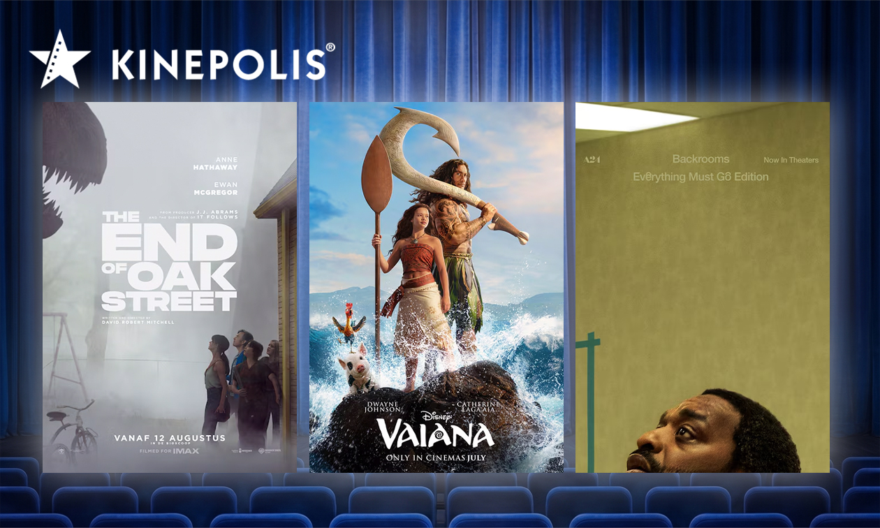 Ticket de cinéma pour Kinepolis en Belgique