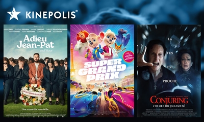 Ticket de cinéma pour Kinepolis en France