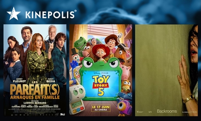 Ticket de cinéma pour Kinepolis en France