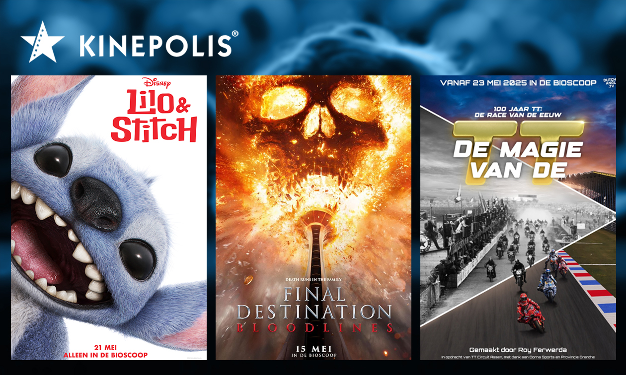 1-persoonsticket + popcorn of familieticket bij Kinepolis Oss