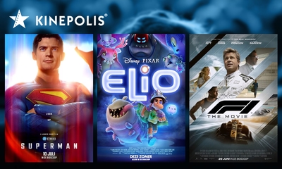 1-persoonsticket + popcorn of familieticket bij Kinepolis Emmen