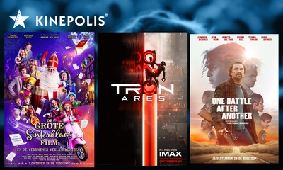 1-persoonsticket + popcorn of familieticket bij Kinepolis